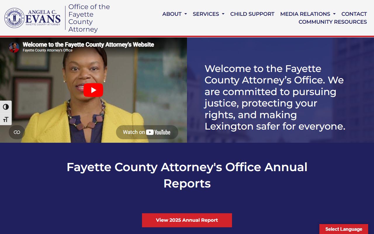 Fayette County arrest records County Attorney source