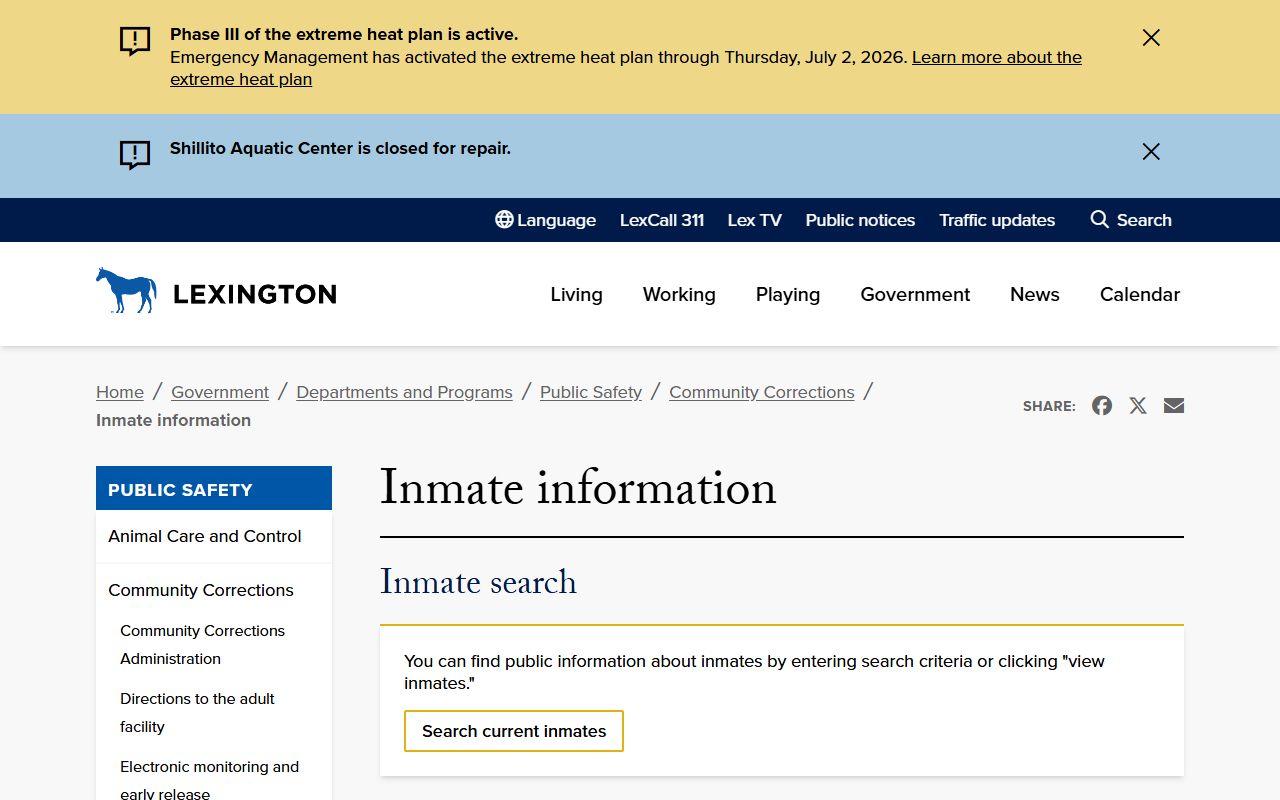 Fayette County inmate records bond and current charge information